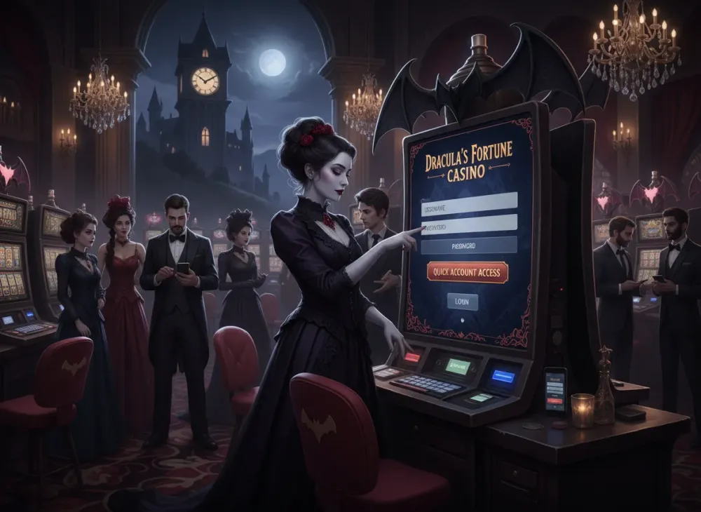 Dracula casino login guide for quick account access